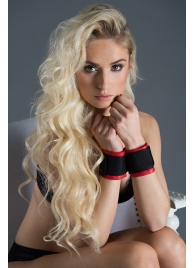 Полиуретановые манжеты для фиксации рук вместе Bound Together Wrist Restraints - Blush Novelties - купить с доставкой в Сургуте
