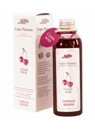 Эликсир Triple Pleasure  Горячая вишня  - 130 гр. - JULEJU - купить с доставкой в Сургуте