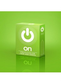 Цветные ароматизированные презервативы ON) Fruit   Color - 3 шт. - ON) - купить с доставкой в Сургуте