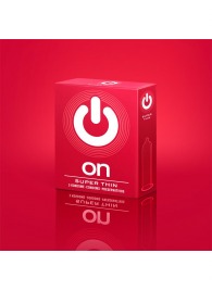 Супертонкие презервативы ON) Super Thin - 3 шт. - ON) - купить с доставкой в Сургуте