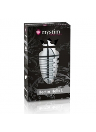 Анальный плаг для электростимуляции Hector Helix Buttplug L - 11,5 см. - MyStim - купить с доставкой в Сургуте
