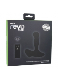 Чёрный перезаряжаемый массажёр предстательной железы NEXUS Revo Slim - Nexus Range - в Сургуте купить с доставкой