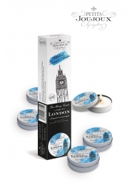Набор из 5 свечей Petits Joujoux London с ароматом ревеня, амбры и чёрной смородины - MyStim - купить с доставкой в Сургуте