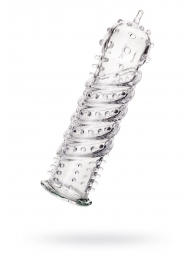 Прозрачная насадка на пенис TOYFA A-Toys - 15,5 см. - A-toys - в Сургуте купить с доставкой