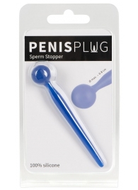 Синий уретральный стимулятор Penis Plug - 9,6 см. - Orion - купить с доставкой в Сургуте