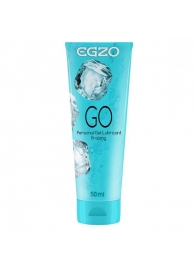 Пролонгирующий лубрикант на водной основе Egzo Go - 50 мл. - EGZO - купить с доставкой в Сургуте
