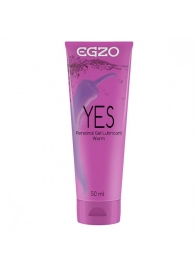 Согревающий лубрикант на водной основе Egzo Yes - 50 мл. - EGZO - купить с доставкой в Сургуте