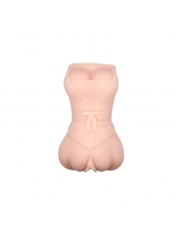 Мастурбатор-вагина с эффектом смазки в виде женской фигурки - Baile - в Сургуте купить с доставкой
