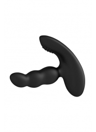 Черный силиконовый стимулятор простаты Levett Nitoc с пультом ДУ - Levett - в Сургуте купить с доставкой
