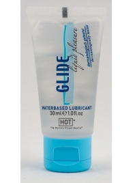 Интимная смазка на водной основе Glide - 30 мл. - HOT - купить с доставкой в Сургуте