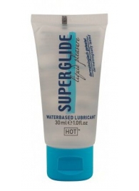 Гель-смазка на водной основе для чувствительной кожи Superglide - 30 мл. - HOT - купить с доставкой в Сургуте