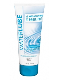 Гель-смазка на основе чистой родниковой воды WaterLube - 30 мл. - HOT - купить с доставкой в Сургуте