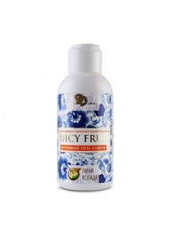 Интимный гель на водной основе JUICY FRUIT с ароматом пина колада - 100 мл. - БиоМед - купить с доставкой в Сургуте