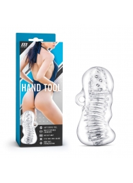 Прозрачный мастурбатор M for Men Hand Tool - Blush Novelties - в Сургуте купить с доставкой