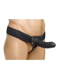 Полый страпон Erection Assist - 15,2 см. - XR Brands - купить с доставкой в Сургуте