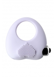 Белое виброкольцо для продления полового акта JOS MOYS - JOS - в Сургуте купить с доставкой