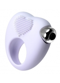 Белое виброкольцо для продления полового акта JOS MOYS - JOS - в Сургуте купить с доставкой
