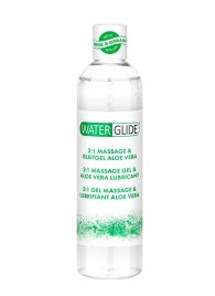 Гель-смазка 2-в-1 MASSAGE   LUBRICANT ALOE VERA - 300 мл. - Waterglide - купить с доставкой в Сургуте