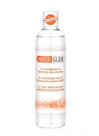 Гель-смазка 2-в-1 MASSAGE   LUBRICANT GUARANA - 300 мл. - Waterglide - купить с доставкой в Сургуте