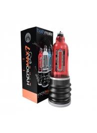 Красная гидропомпа HydroMAX7 Wide Boy - Bathmate - в Сургуте купить с доставкой