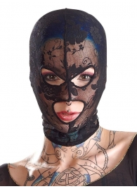 Кружевная маска-балаклава с отверстиями для глаз и рта - Orion - купить с доставкой в Сургуте