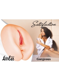 Мастурбатор с 2 тоннелями Satisfaction Gorgeous - Lola Games - в Сургуте купить с доставкой