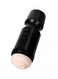 Мастурбатор-ротик A-Toys в черной колбе - A-toys - в Сургуте купить с доставкой
