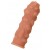 Телесная реалистичная насадка KOKOS Extreme Sleeve 11 с дополнительной стимуляцией - 12,7 см. - KOKOS - в Сургуте купить с доставкой