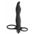 Черная вибронасадка для двойного проникновения Flirtini - 15,9 см. - Lola Games - купить с доставкой в Сургуте
