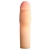 Телесная насадка-удлинитель на пенис PERFORMANCE 1.5INCH COCK XTENDER - 16 см. - Blush Novelties - в Сургуте купить с доставкой