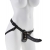 Чёрный с золотом женский страпон Designer Strap-On - Pipedream - купить с доставкой в Сургуте
