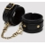 Черные оковы на ноги Bound to You Faux Leather Ankle Cuffs - Fifty Shades of Grey - купить с доставкой в Сургуте