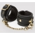 Черные наручники Bound to You Faux Leather Wrist Cuffs - Fifty Shades of Grey - купить с доставкой в Сургуте