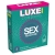 Ребристые презервативы LUXE Royal Sex Machine - 3 шт. - Luxe - купить с доставкой в Сургуте