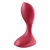 Красный вибромассажёр простаты Satisfyer Backdoor Lover - 14 см. - Satisfyer - в Сургуте купить с доставкой