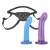 Страпон унисекс Beginners Strap-On с 2 насадками - 15 и 13 см. - Lux Fetish - купить с доставкой в Сургуте
