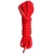 Красная веревка для связывания Nylon Rope - 5 м. - Easy toys - купить с доставкой в Сургуте