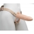 Телесный фаллопротез MEN STYLE с анальным стимулятором - 17,5 см. - LOVETOY (А-Полимер) - купить с доставкой в Сургуте