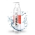 Возбуждающий гель-лубрикант SPLASHGLIDE HOT STIMULATIVE - 330 мл. - Splashglide - купить с доставкой в Сургуте