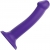 Фиолетовый фаллоимитатор-насадка Strap-On-Me Dildo Dual Density size M - 18 см. - Strap-on-me - купить с доставкой в Сургуте