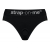 Черные трусики для насадок Heroine Lingerie Harness - size L - Strap-on-me - купить с доставкой в Сургуте