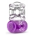Фиолетовое эрекционное виброкольцо One Night Stand Vibrating C-Ring - Blush Novelties - в Сургуте купить с доставкой