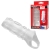 Насадка на пенис с кольцом для мошонки Clear Sensations Enhancer Sex Sleeve - 11,5 см. - XR Brands - в Сургуте купить с доставкой