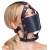 Черный намордник с кляпом-шаром Head Harness With A Gag - Orion - купить с доставкой в Сургуте