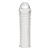 Текстурированная насадка на пенис Clear Textured Penis Enhancing Sleeve Extension - 16,5 см. - BlueLine - в Сургуте купить с доставкой