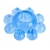 Голубая гелевая насадка-цветок - Toyfa Basic - в Сургуте купить с доставкой
