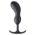 Черный массажер простаты с утяжелителями Premium Silicone Weighted Prostate Plug XL - 20,8 см. - XR Brands - в Сургуте купить с доставкой