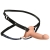 Телесный полый страпон на черных регулируемых ремешках 2’’ Erection Smooth Silicone Penis Sheath - XR Brands - купить с доставкой в Сургуте