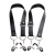 Ремни с зажимами для половых губ Spread Labia Spreader Straps with Clamps - XR Brands - купить с доставкой в Сургуте