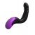 Черно-фиолетовый вибромассажёр простаты Hyper-Pulse P-Spot Massager - Pipedream - в Сургуте купить с доставкой